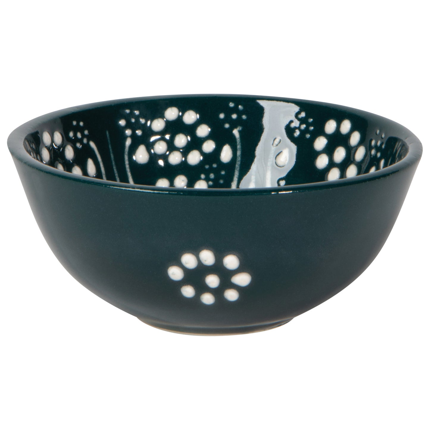 Hand-painted Turkish Bowl 3.5" - Evani Forest