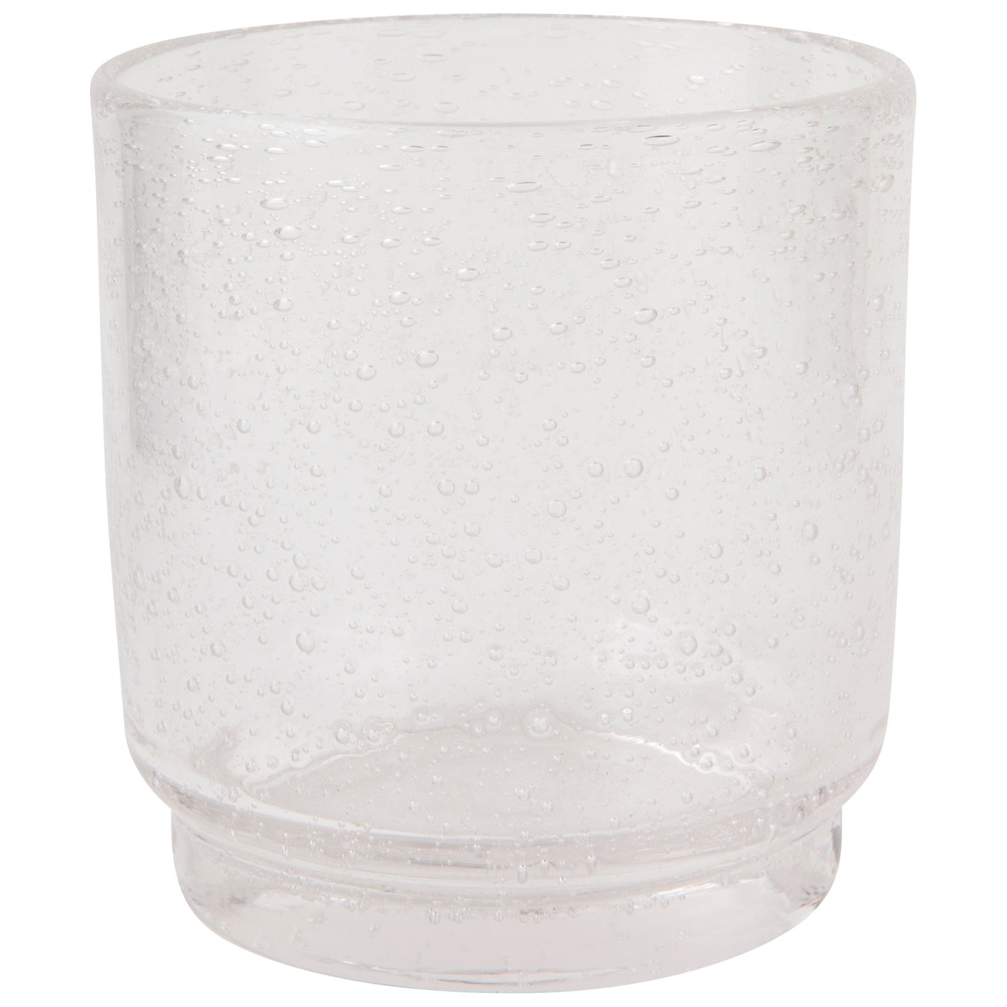 Bubbled Glass 12oz - Clear