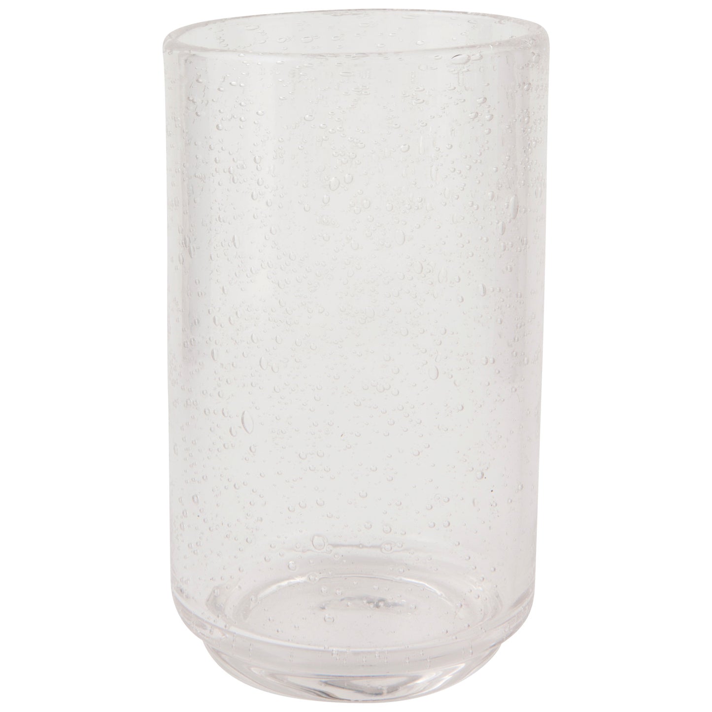 Bubbled Glass 17oz - Clear