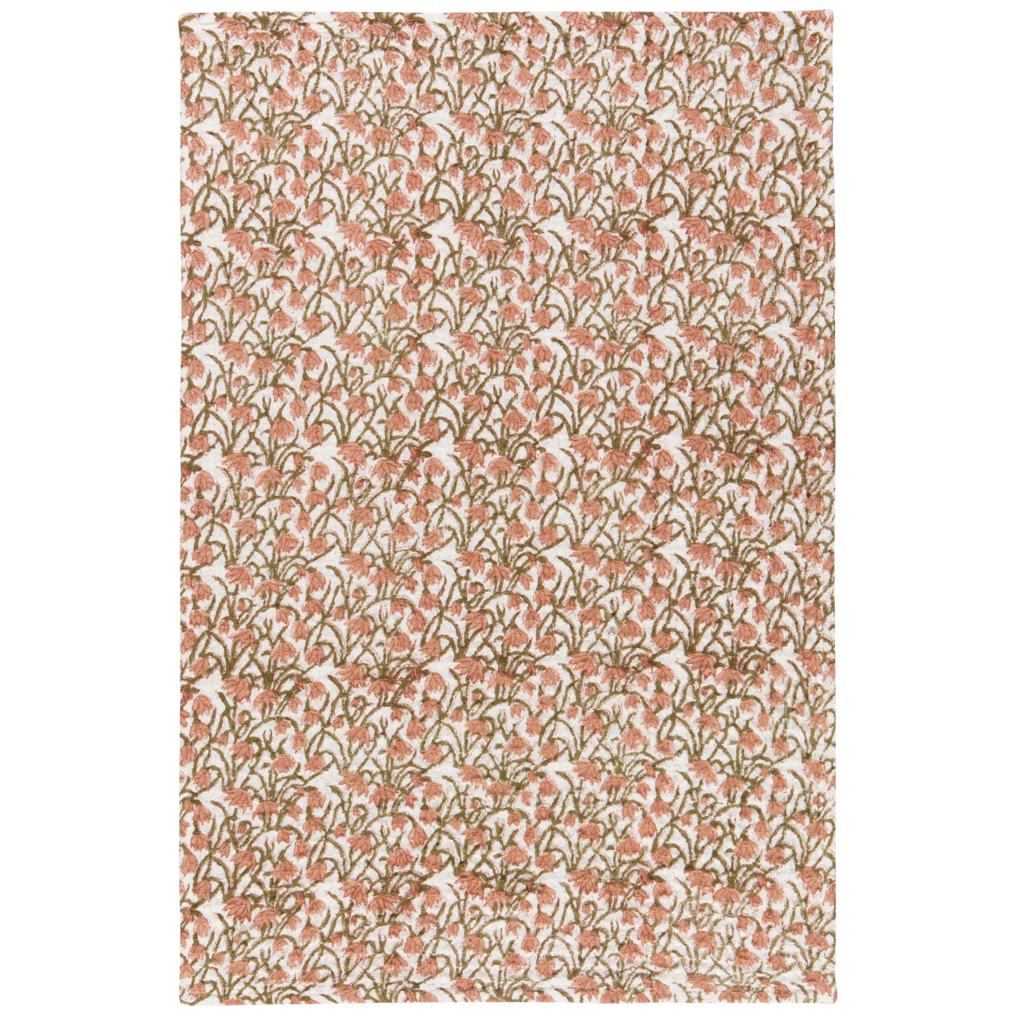 Waffle Tea Towel Thrive Block Print