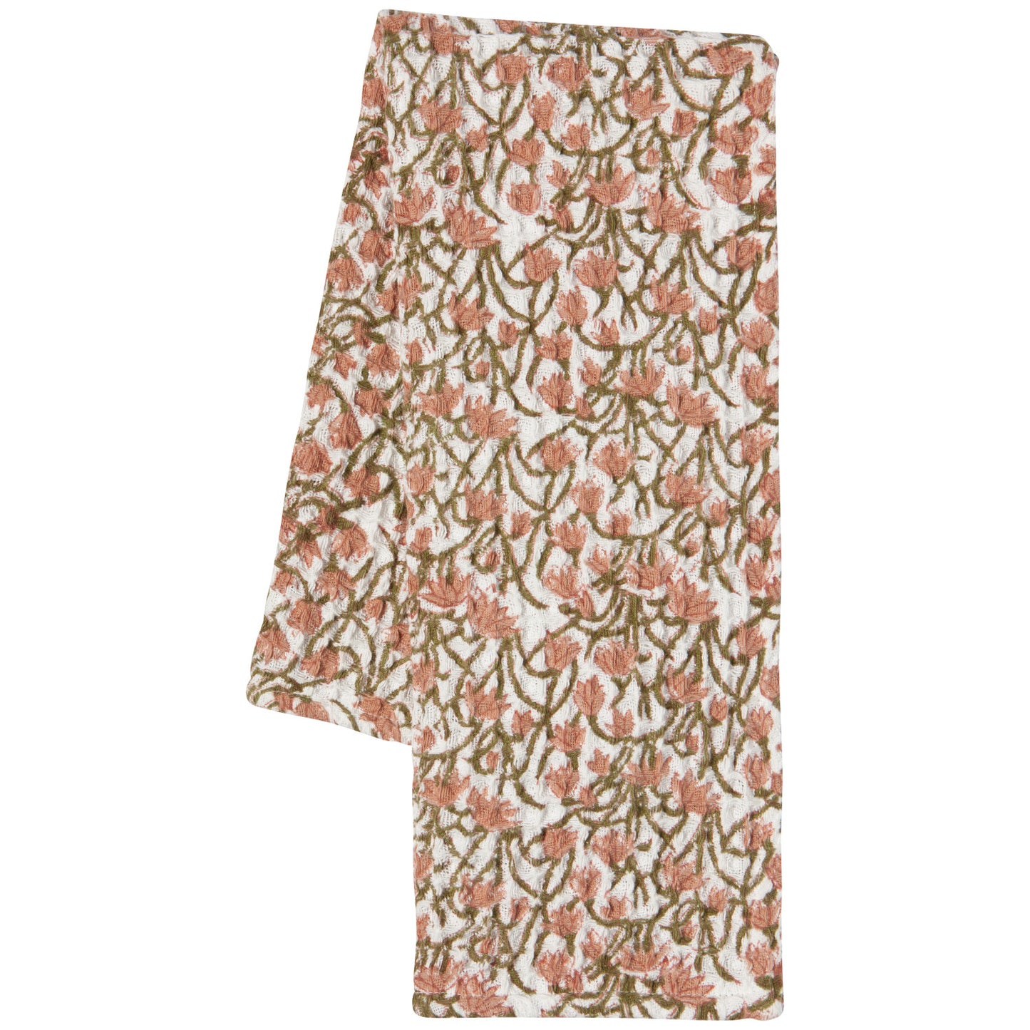 Waffle Tea Towel Thrive Block Print