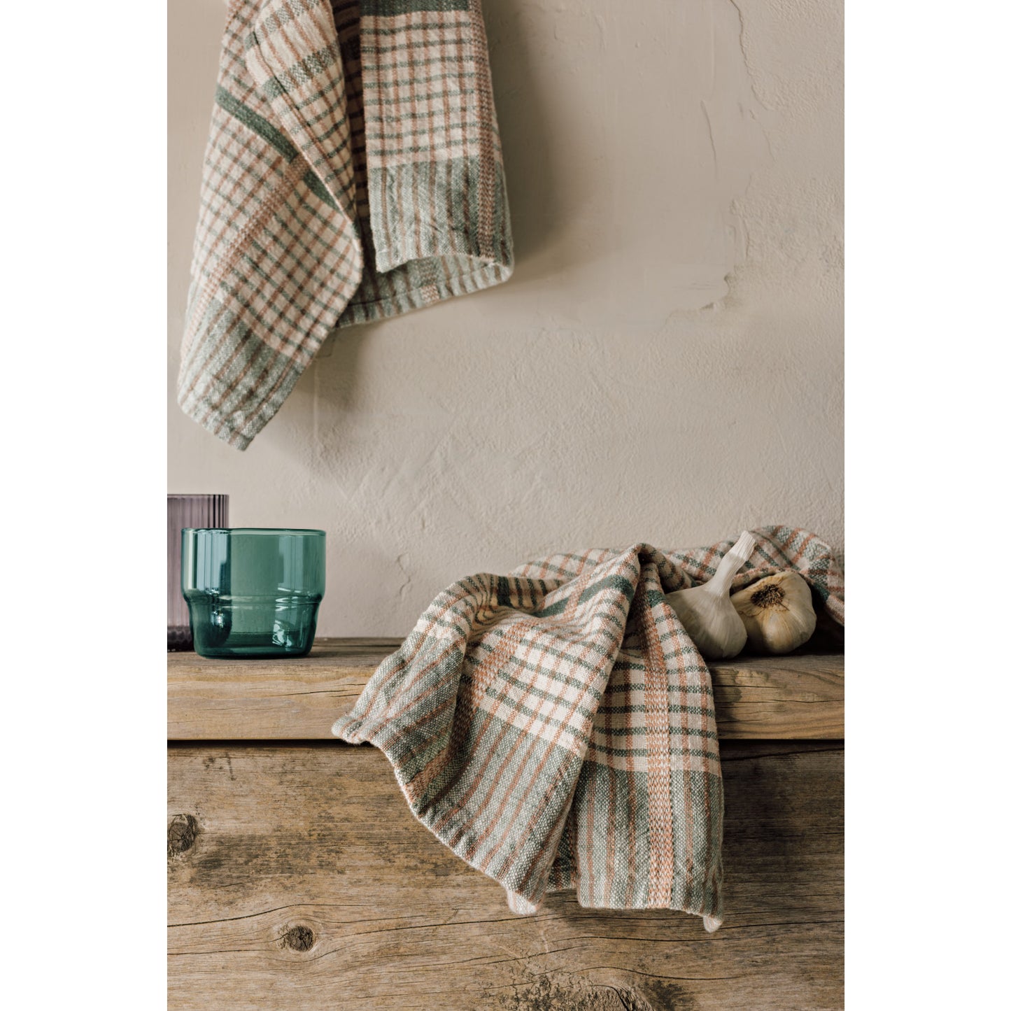 Willow Finley Check Dishtowels S/2