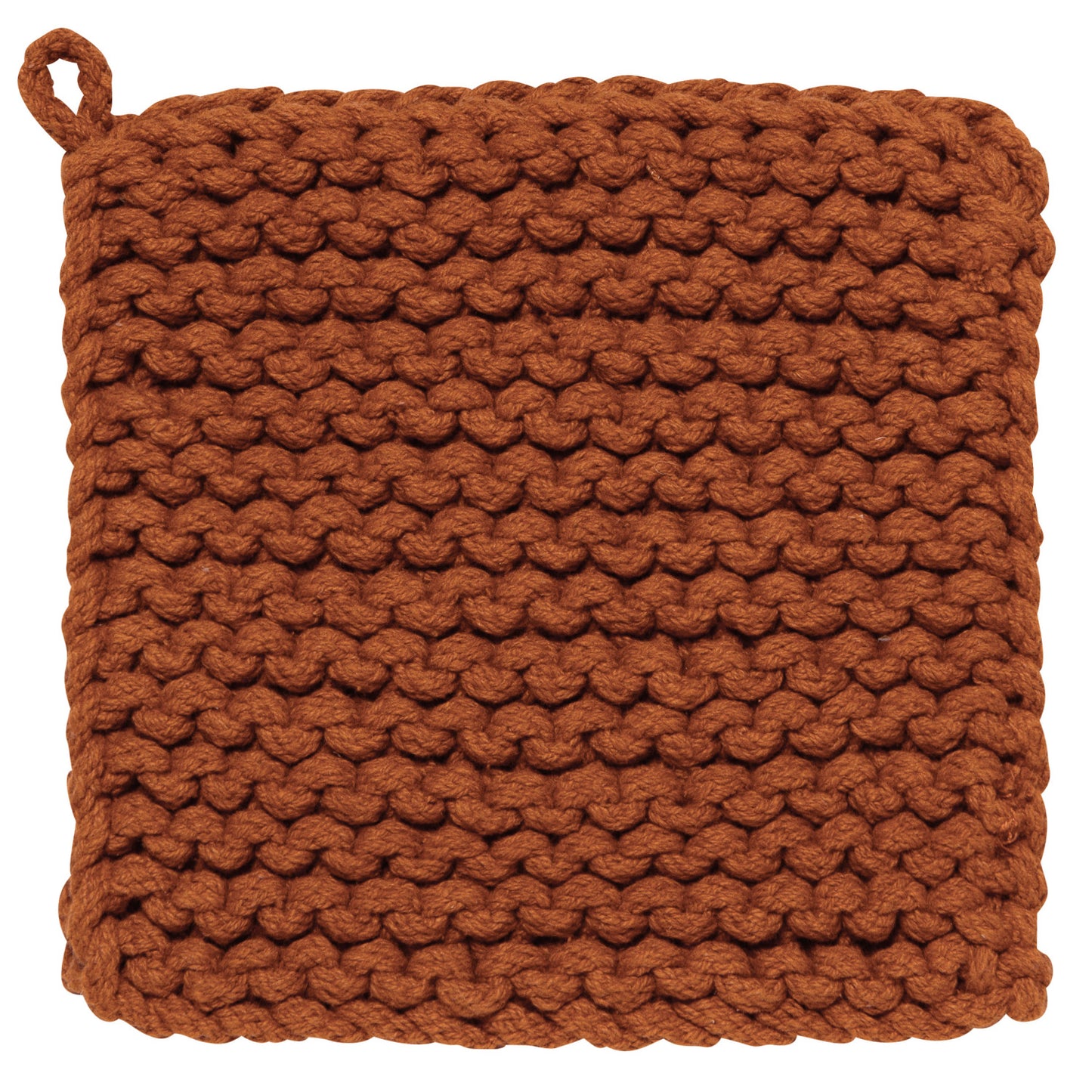 Pot Holder - Knit - Cinnamon Stick