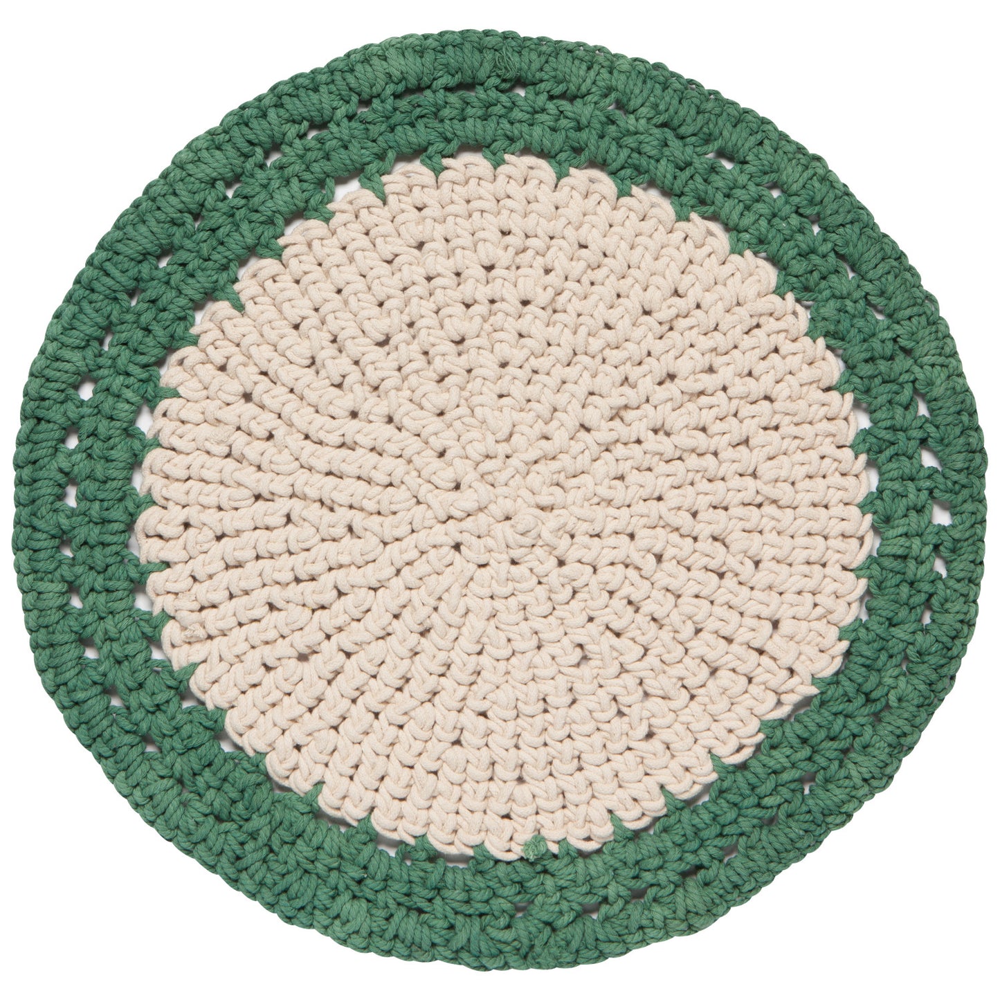 Aura Hand Knotted Placemat - Jade (40% off at checkout)