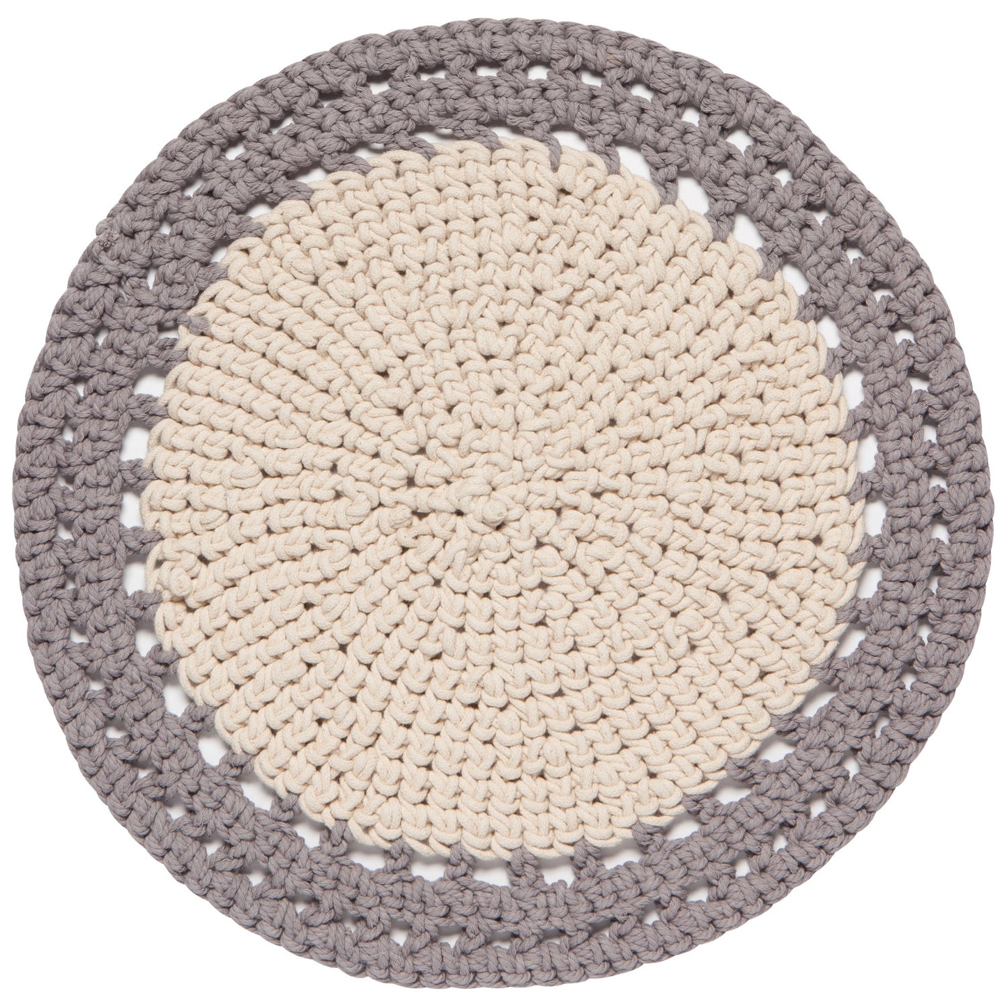Aura Hand Knotted Placemat - Shadow (40% off at checkout)
