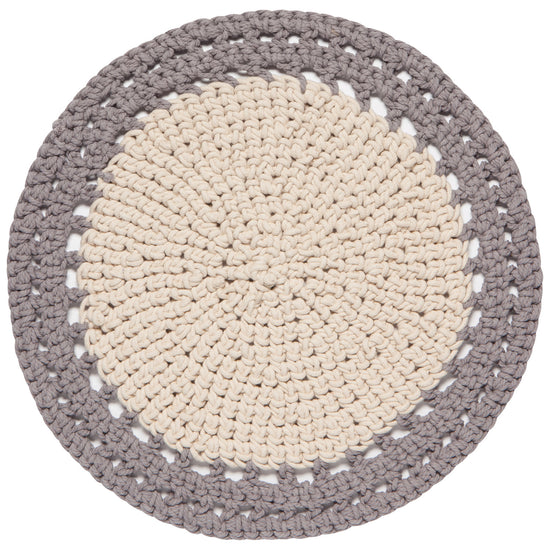 Aura Hand Knotted Placemat - Shadow (40% off at checkout)