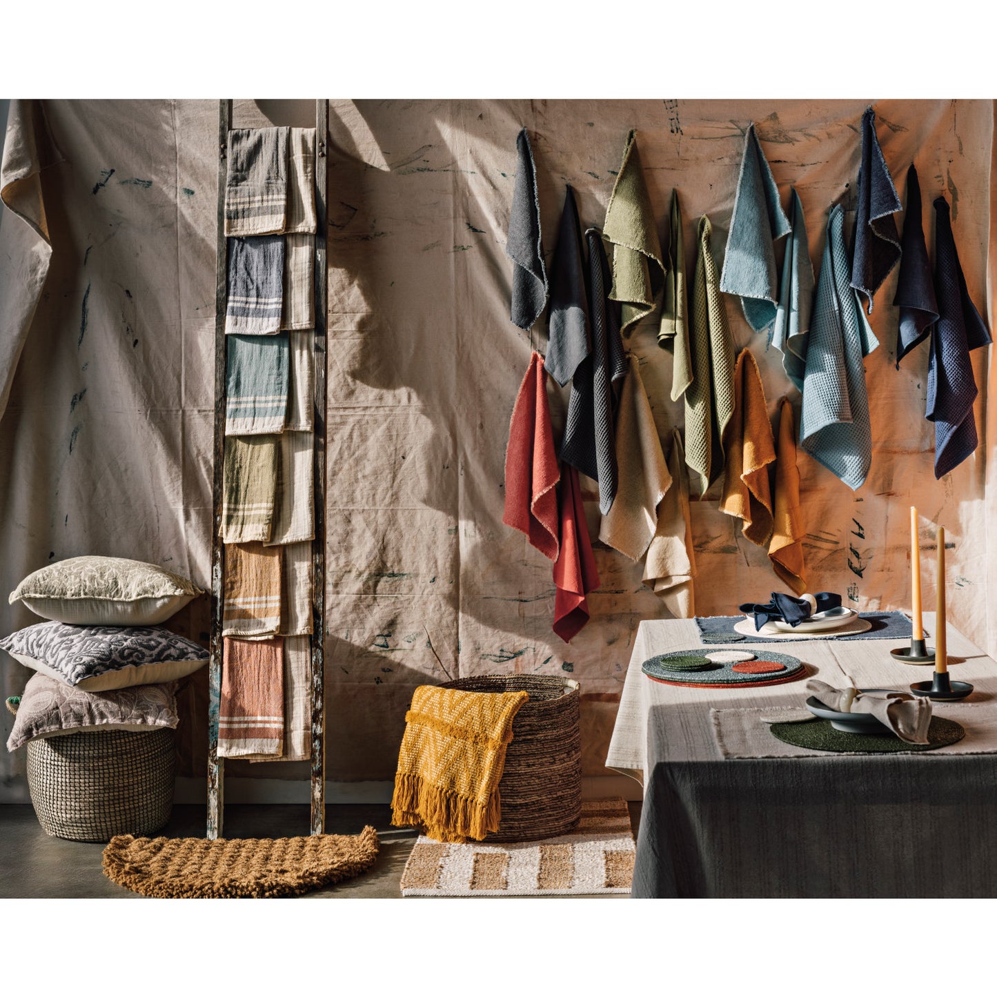 Montage Placemat Set/4 - Ochre