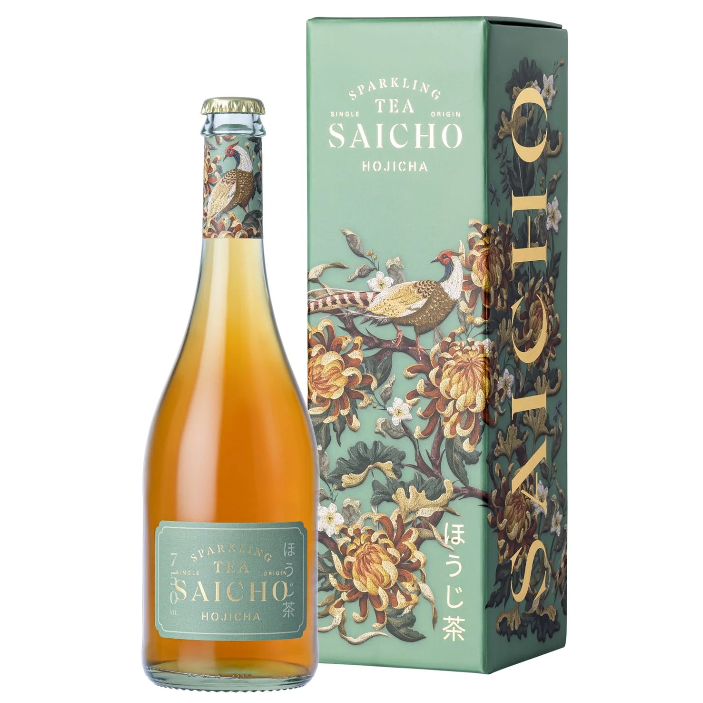 Saicho Hojicha Sparkling Tea 750ml