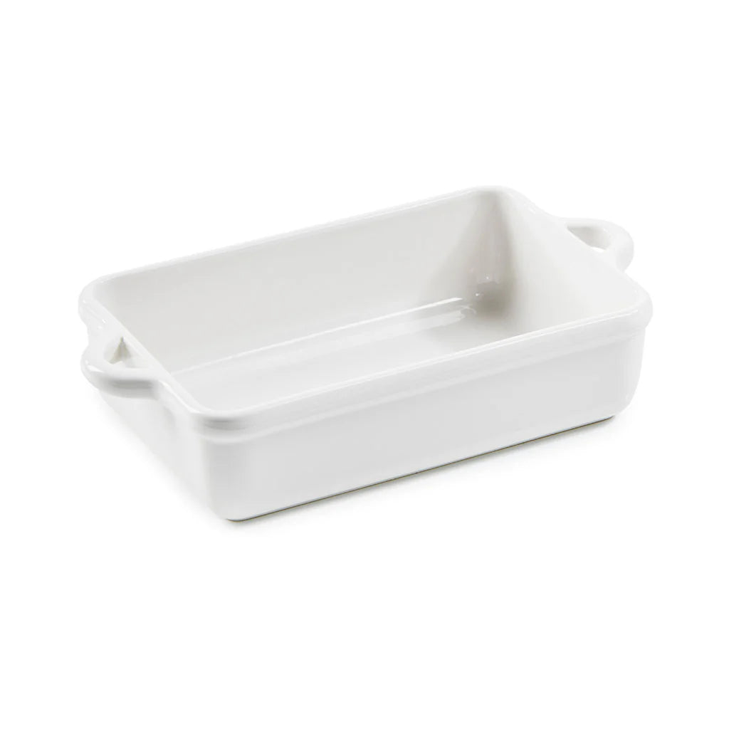Revol Bombance Rectangular Baking Pan Alabaster White 29x21cm
