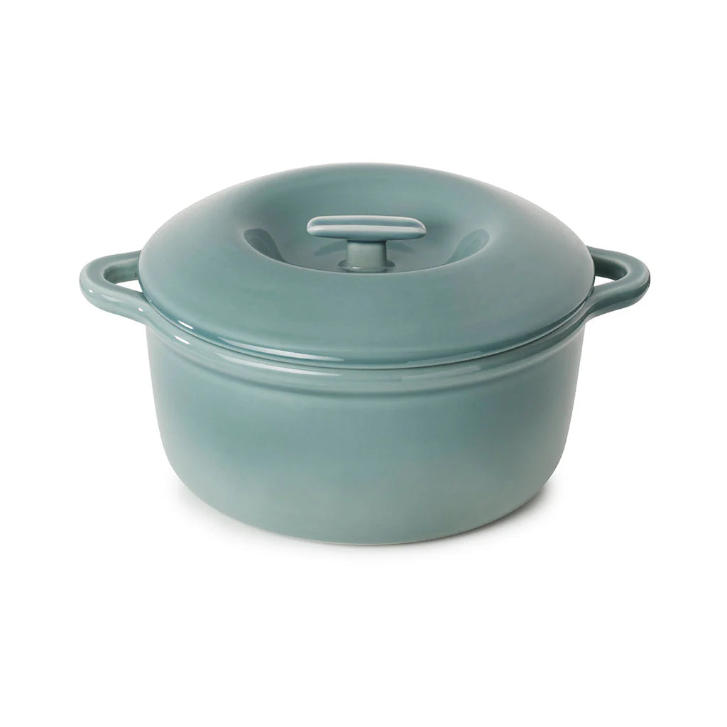 Revol Bombance Round Cocotte Alabaster White 22cm