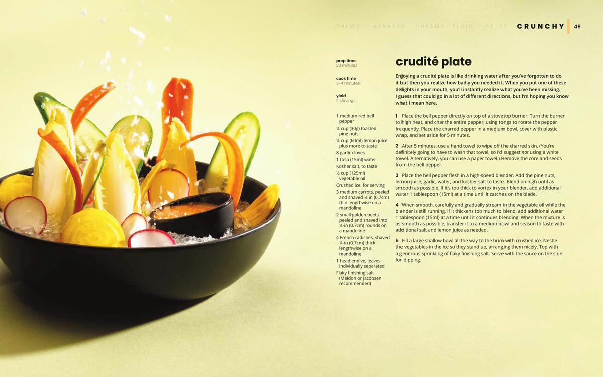 Texture Over Taste - Joshua Weissman