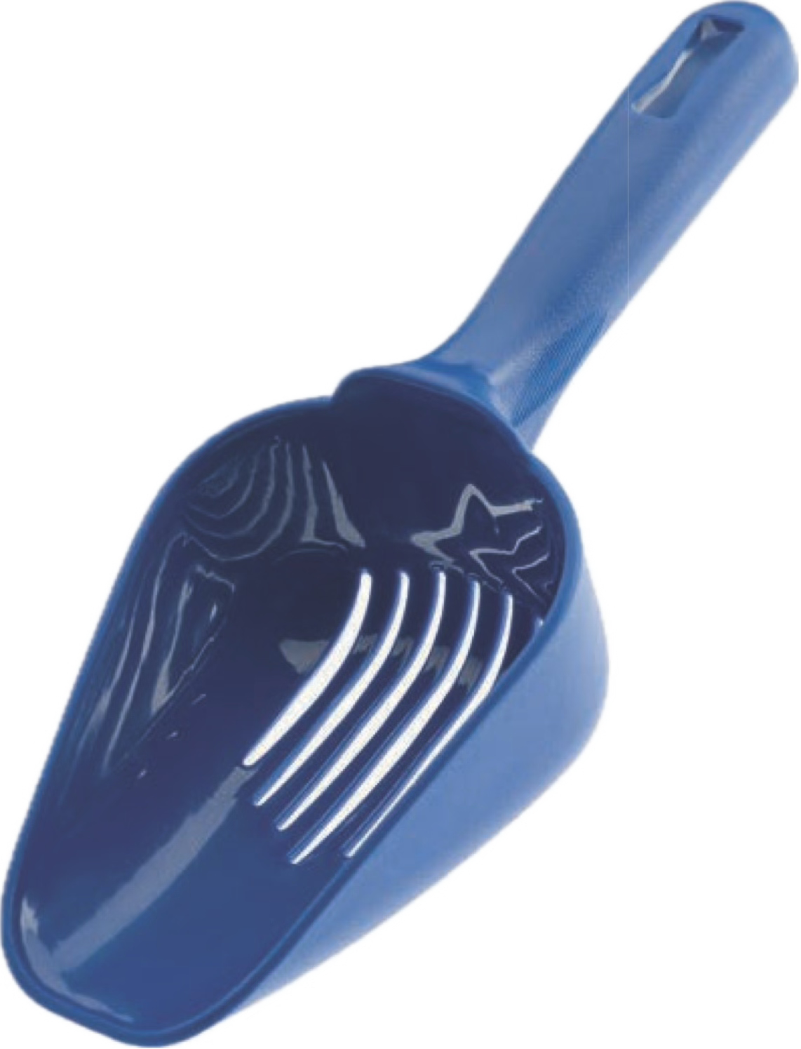 Barfly Ice Scoop - 12oz Slotted, Blue