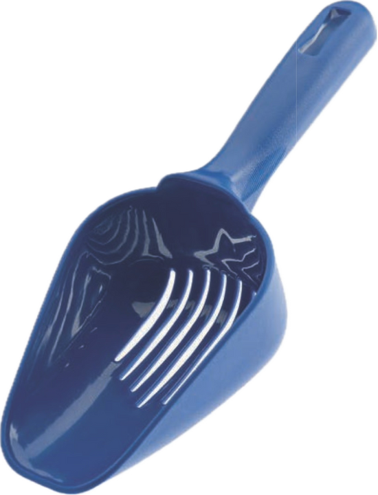 Barfly Ice Scoop - 12oz Slotted, Blue