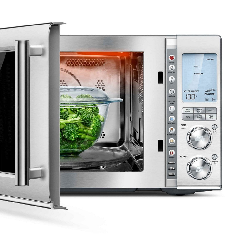 Breville Combi-Wave 3-in-1 - Black Stainless Steel