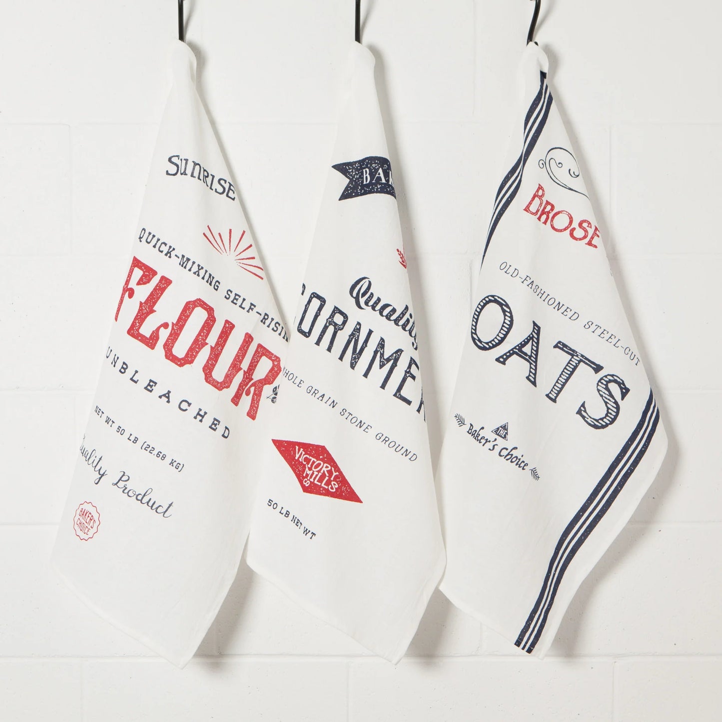 Floursack Dishtowel Set/3 - Dry Goods