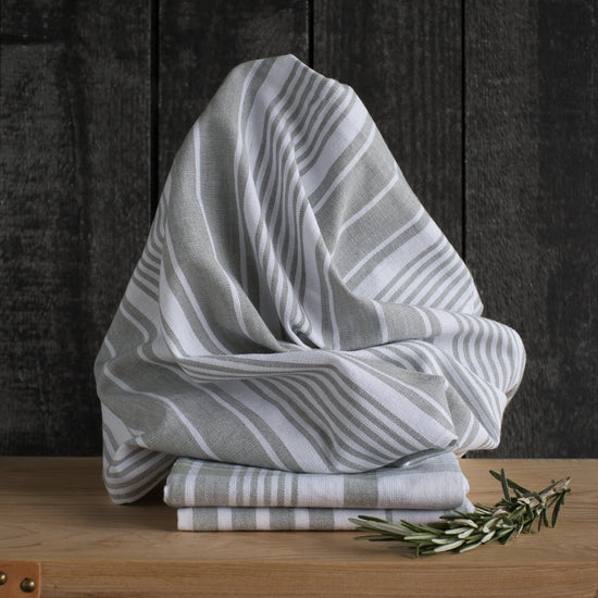 Jumbo Tea Towel Set/3 - London Grey