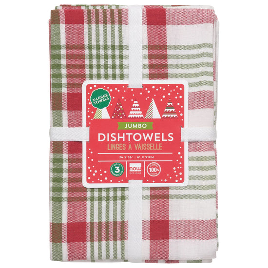 Jumbo Tea Towel Set/3 - Holiday