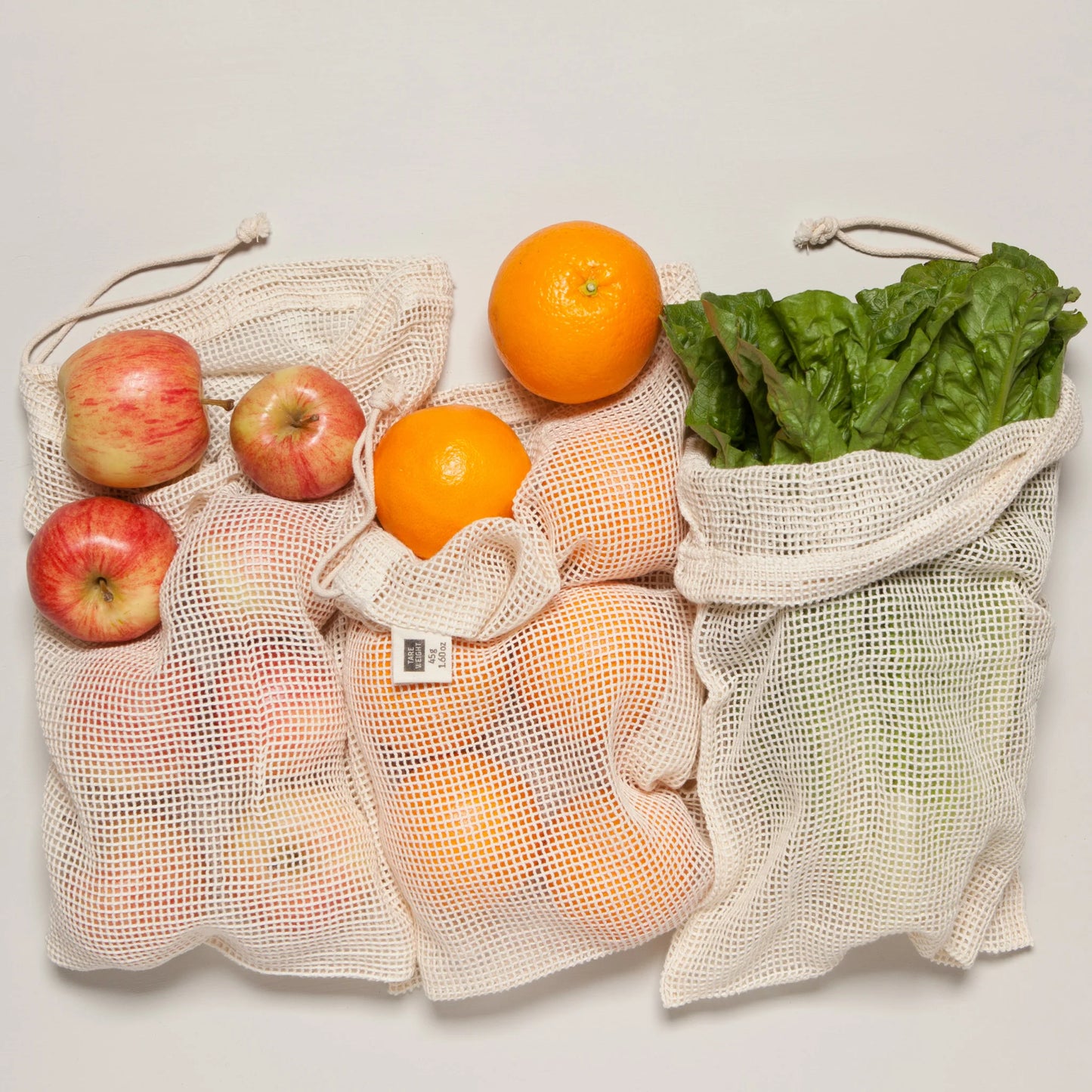Le Marche Produce Bags s/3 Natural