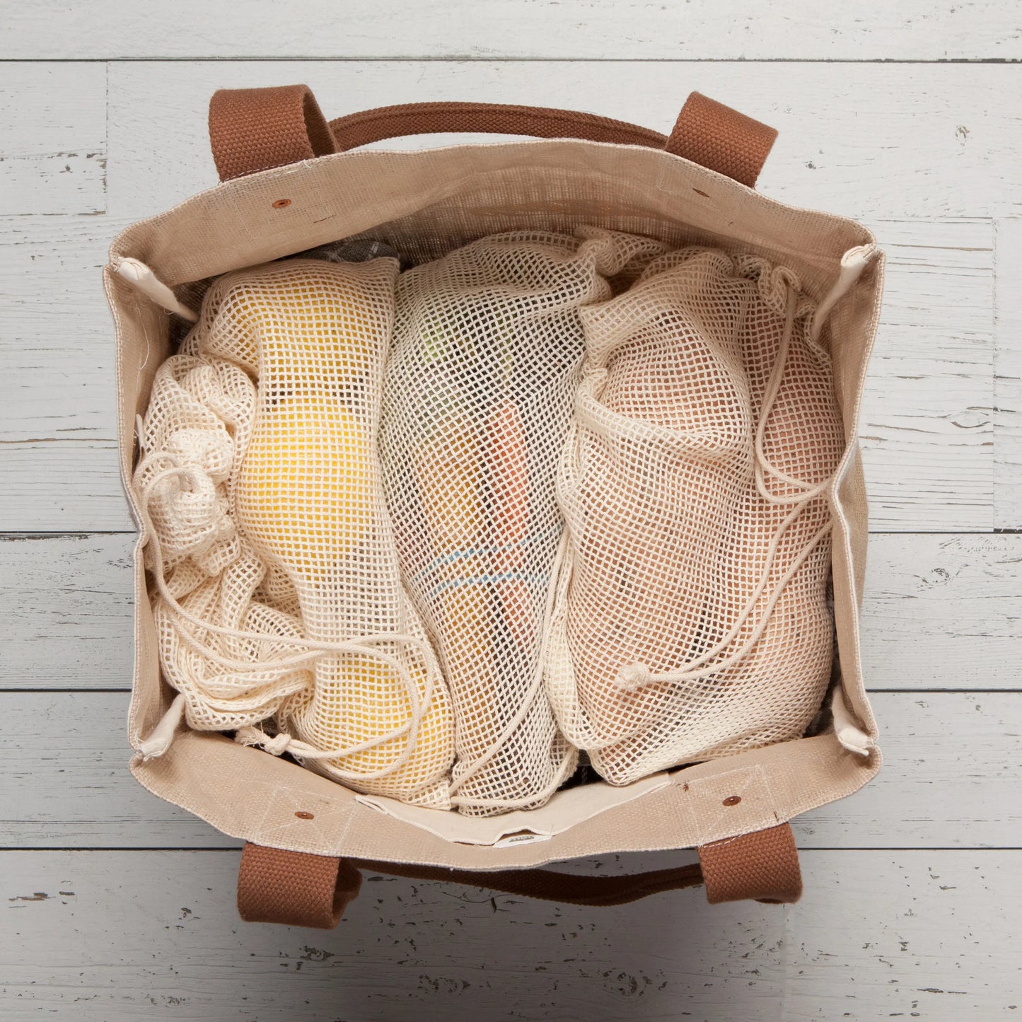 Le Marche Produce Bags s/3 Natural