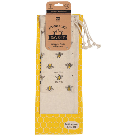 Le Marche Produce Bags - set/3 Busy Bee