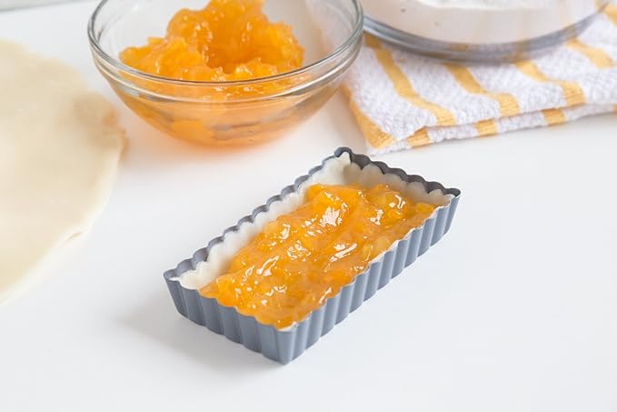 Mini Rect. Loose Bottom Tart Pan 4"