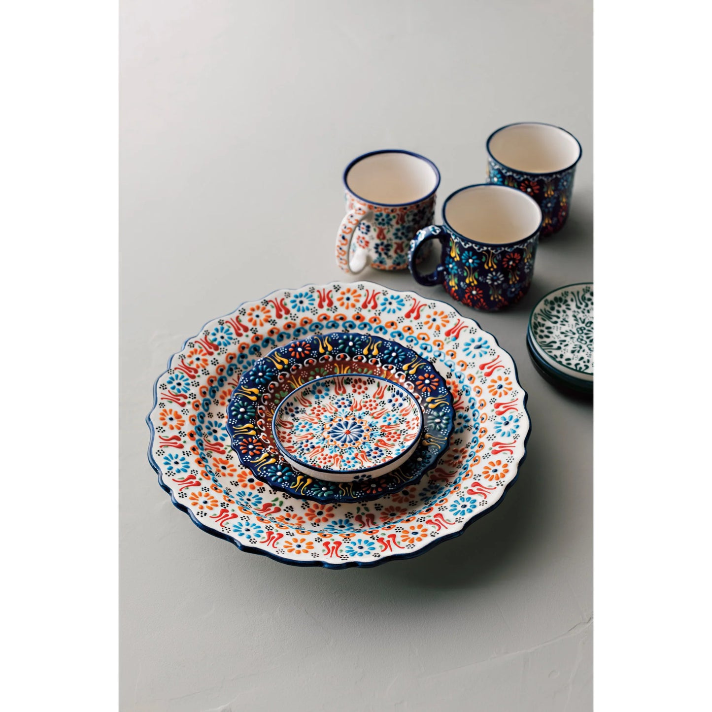 Multi White Evani Dish (40% off at checkout)