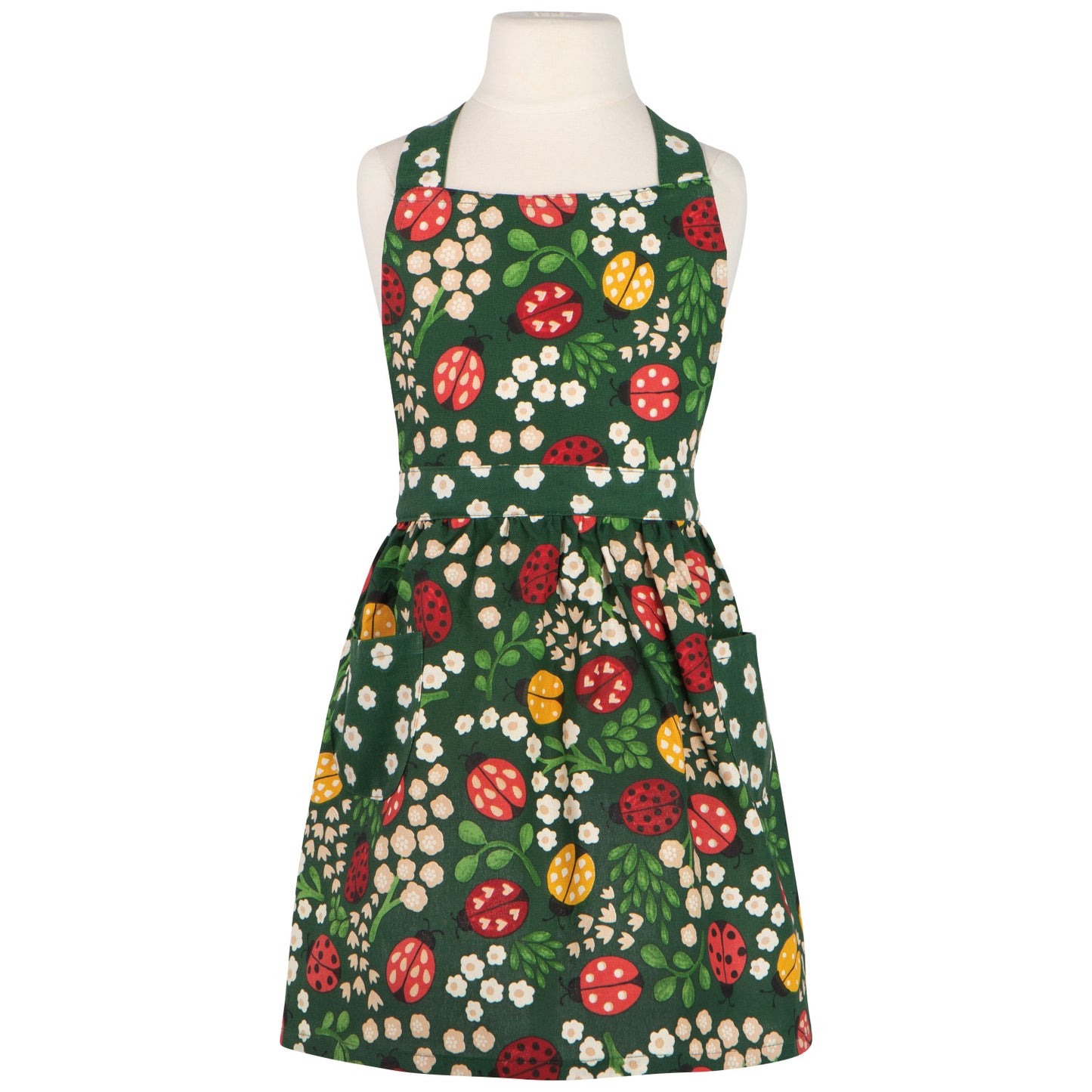 Kids Minnie Apron Ladybugs