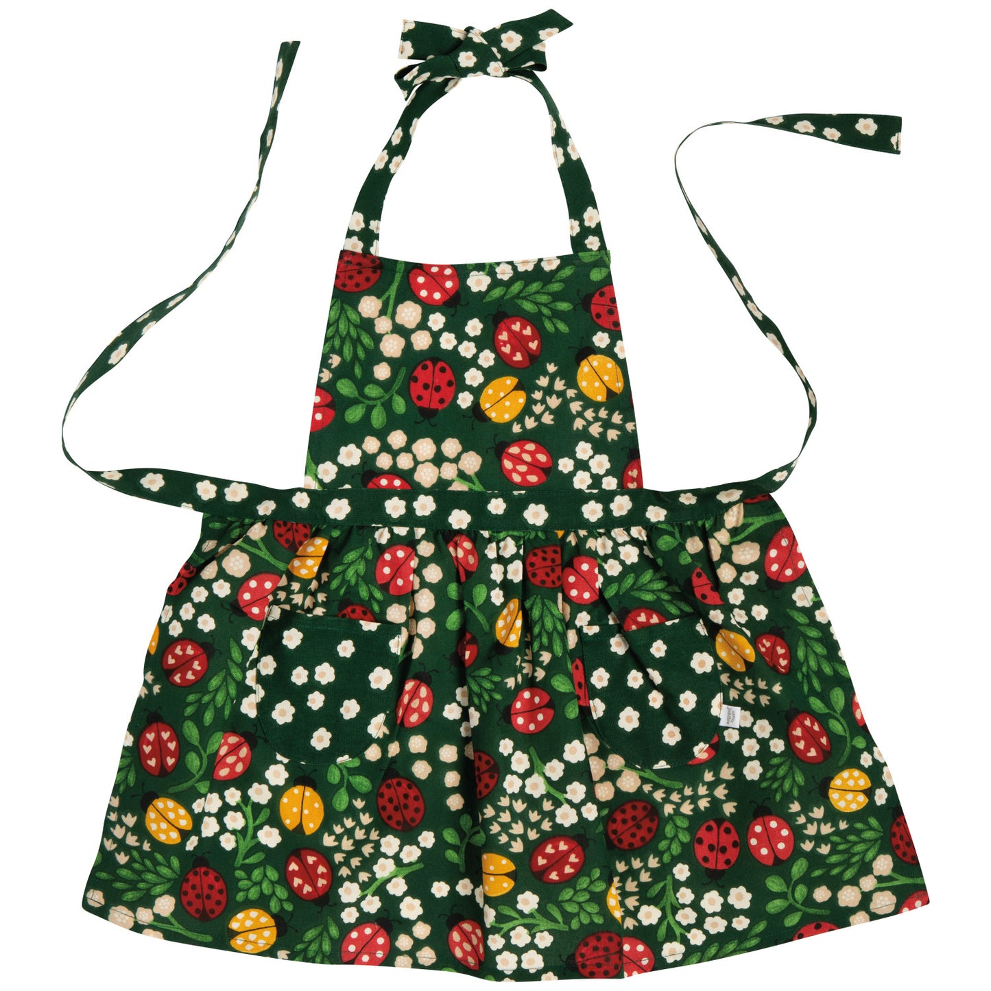 Kids Minnie Apron Ladybugs