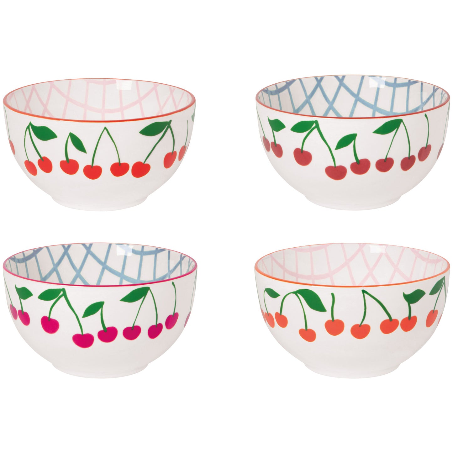 EveryDay Bowl Set/4 - Very Cherry