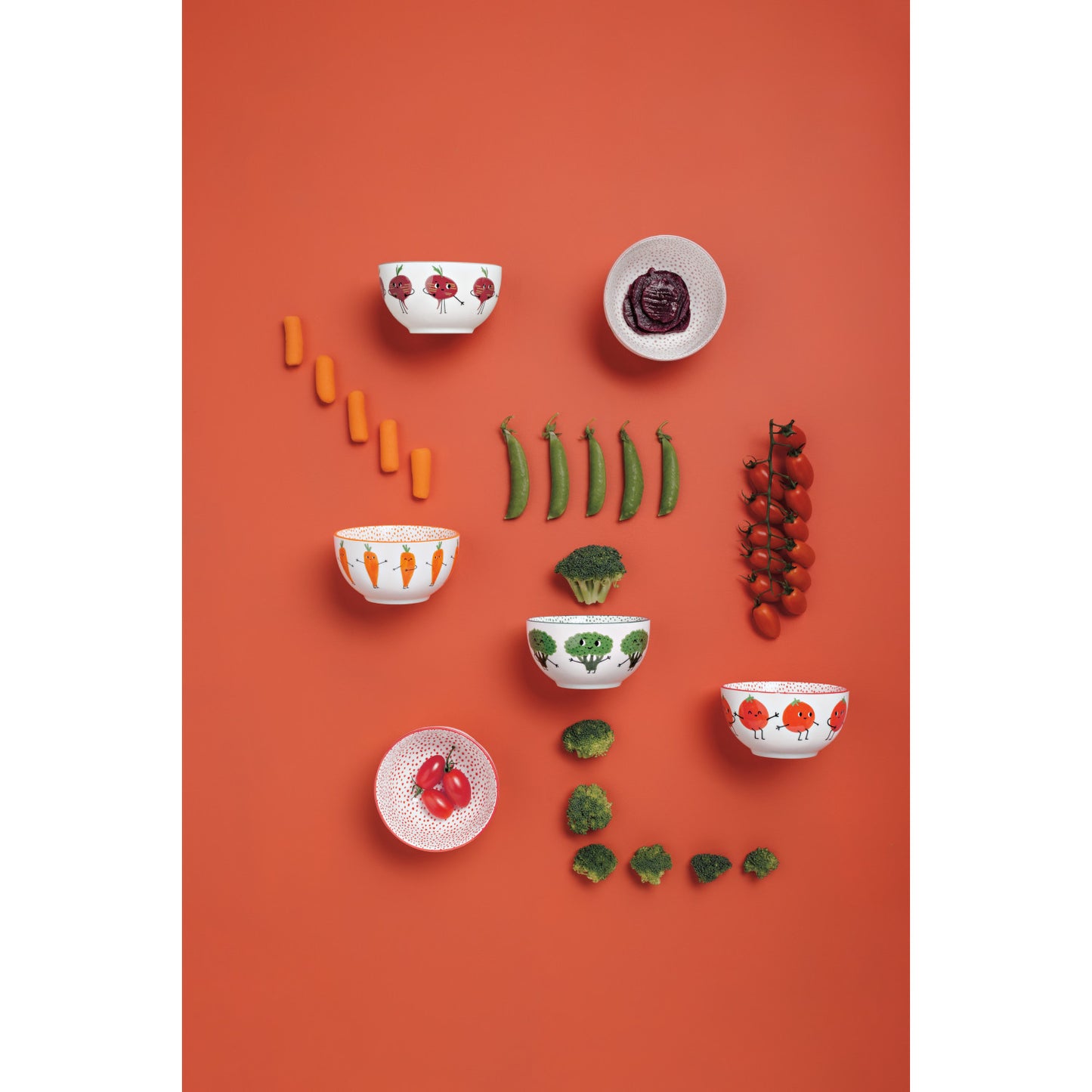 EveryDay Bowl Set/4 - Funny Food