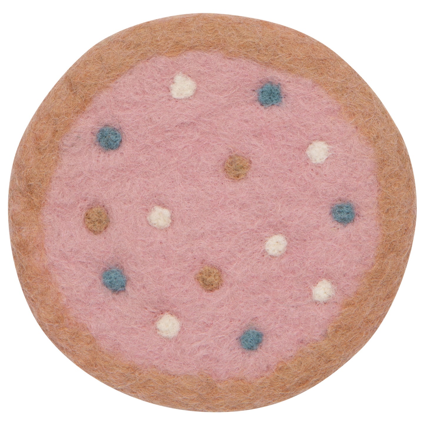Felt Wool Coasters Set/4 - Cookies