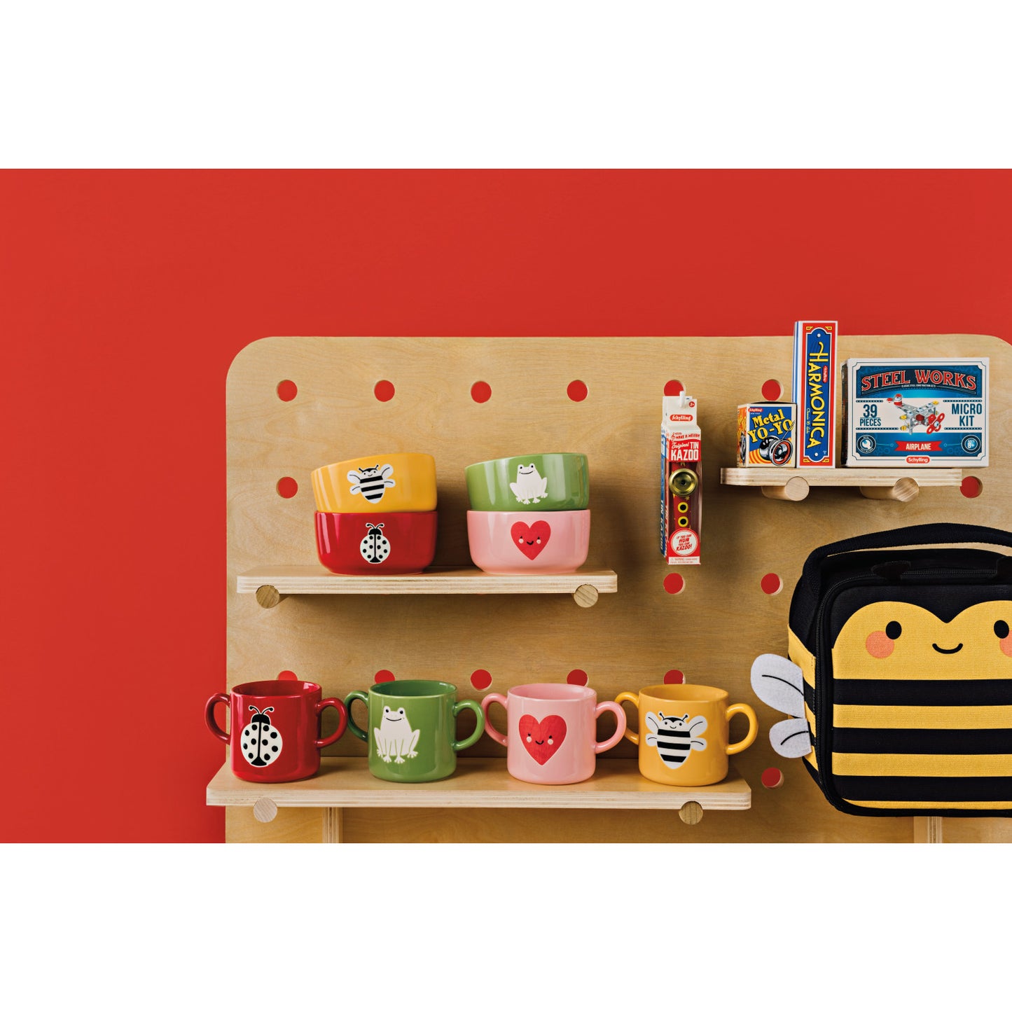 Bumblebee Double-Handle Mug 12oz