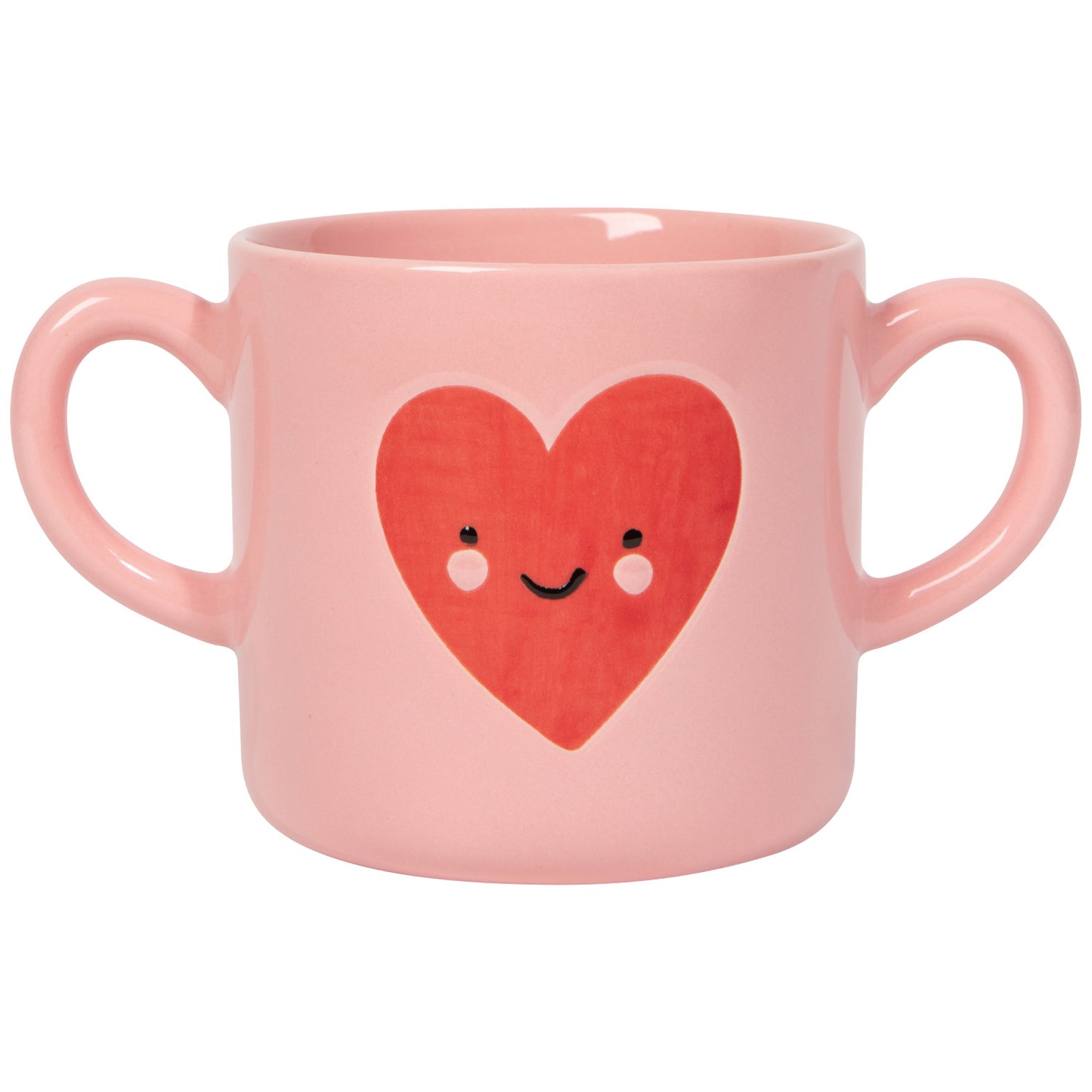 Heart to Heart Double-Handle Mug 12oz