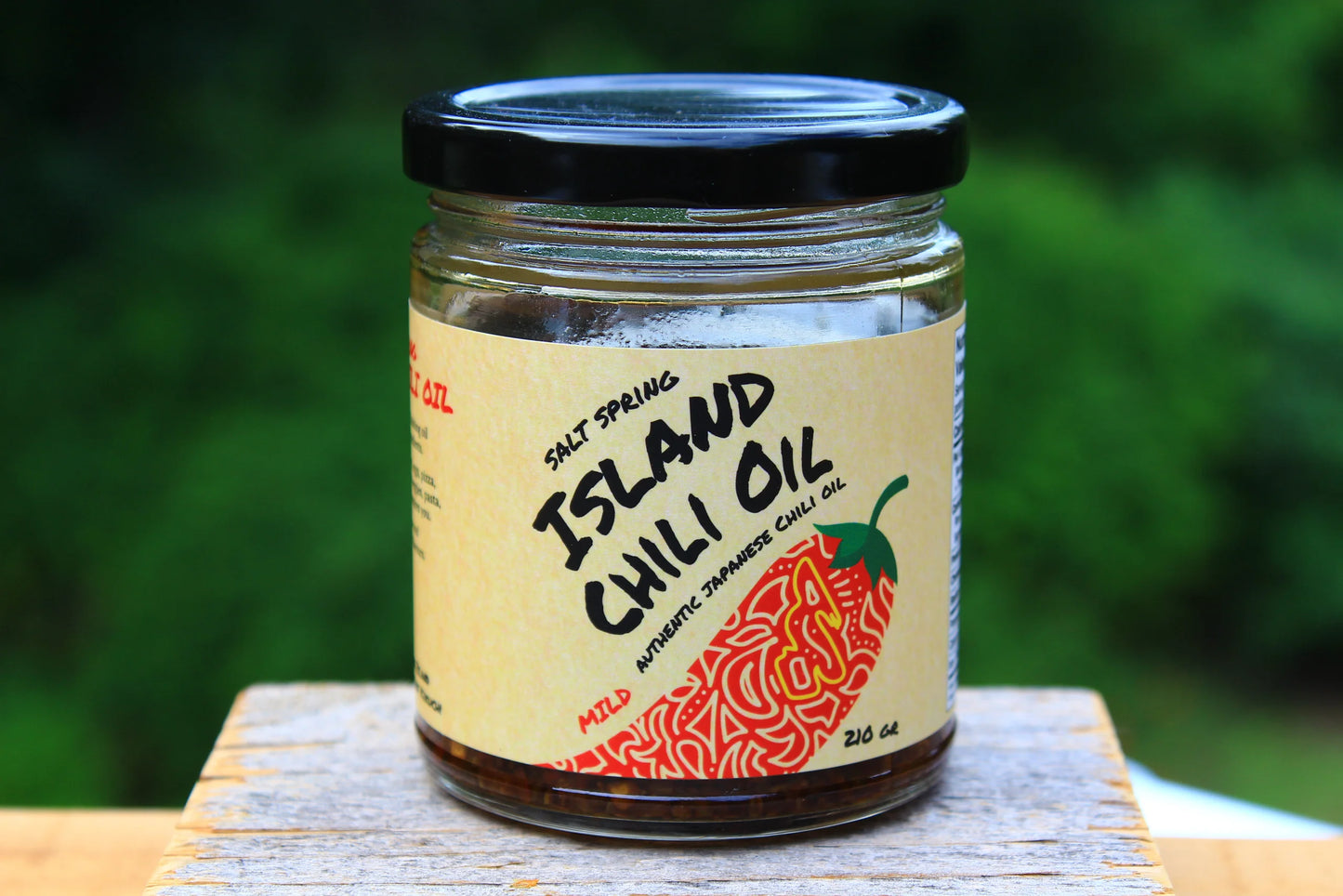 Salt Spring Island Chili Oil 210g *made on Salt Spring Island*