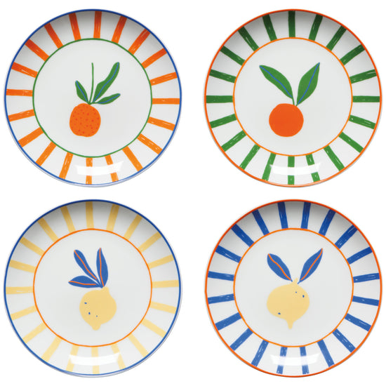 Appie Plates - Citrus Burst Set/4