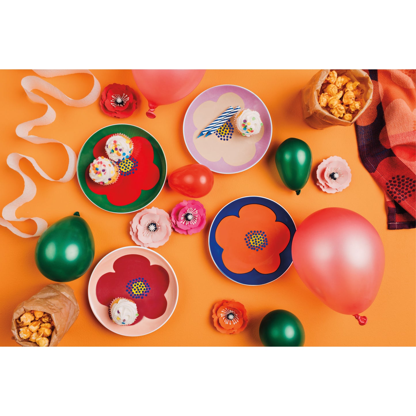 Appie Plates - Poppy Set/4