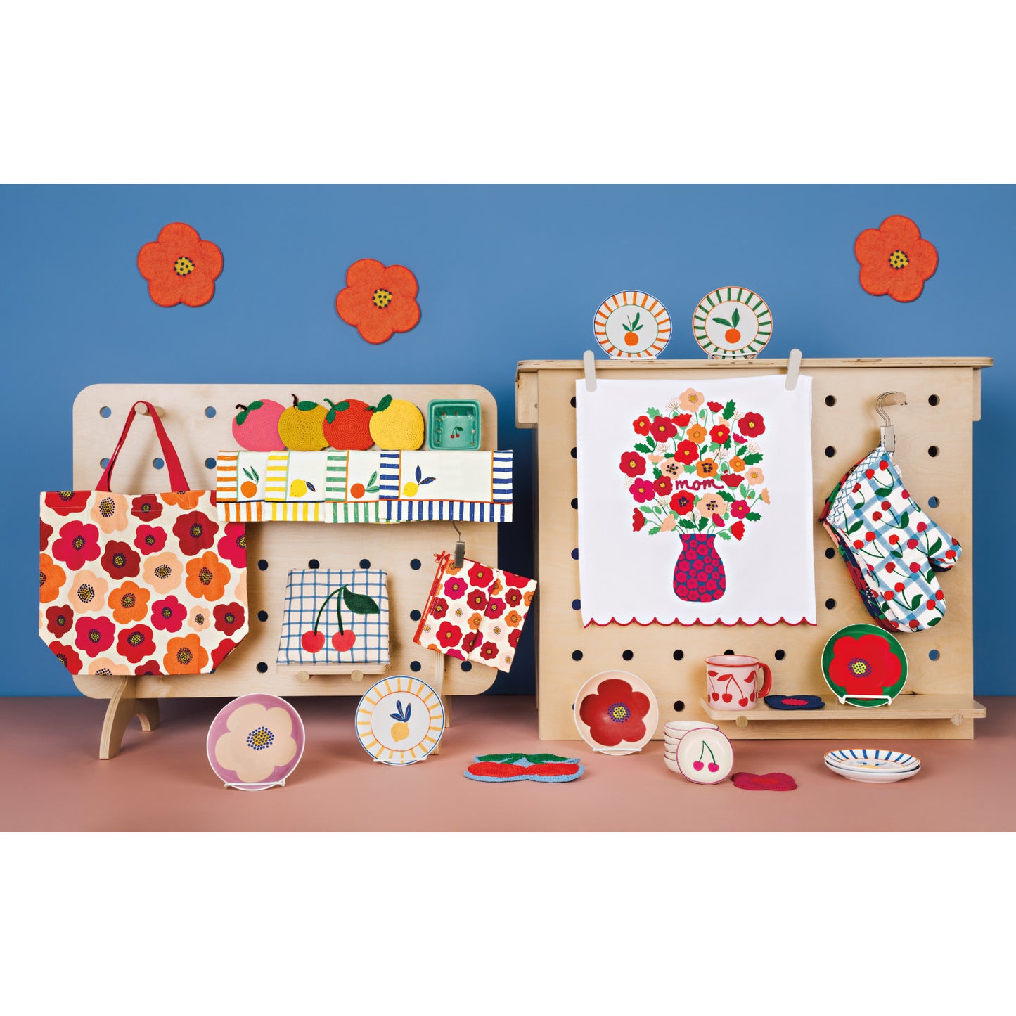 Appie Plates - Poppy Set/4