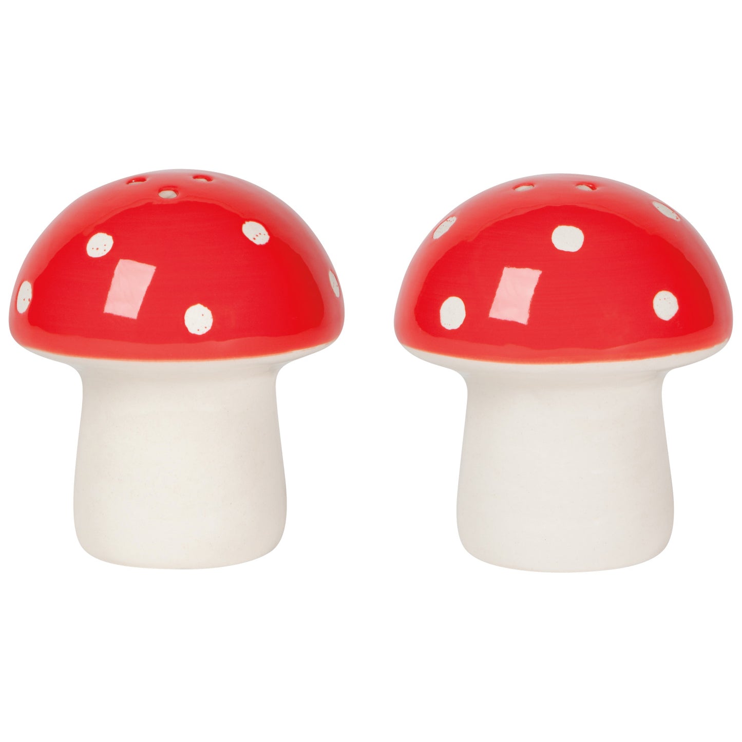 Toadstool Salt and Pepper Shakers S/2