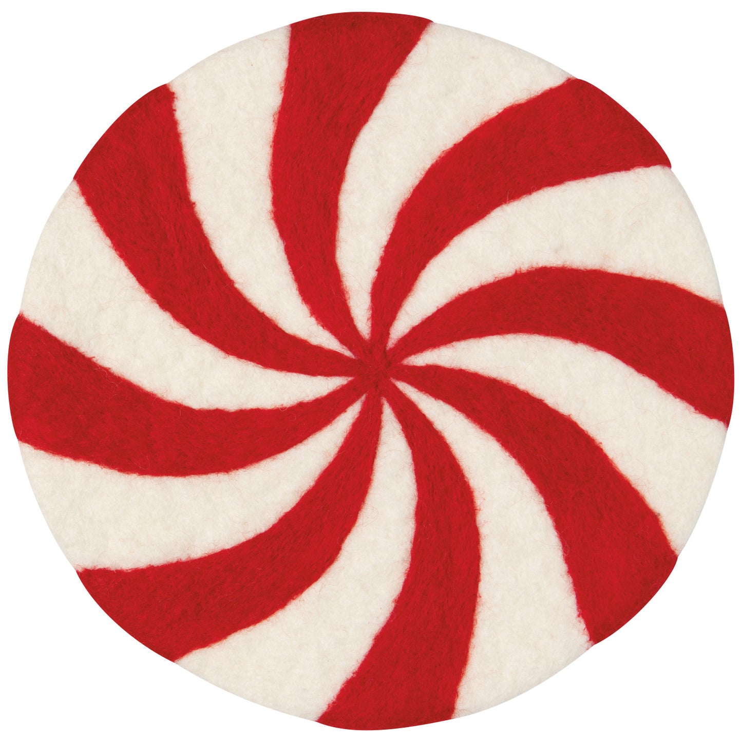 Felt Wool Trivet - Merry Mints Christmas