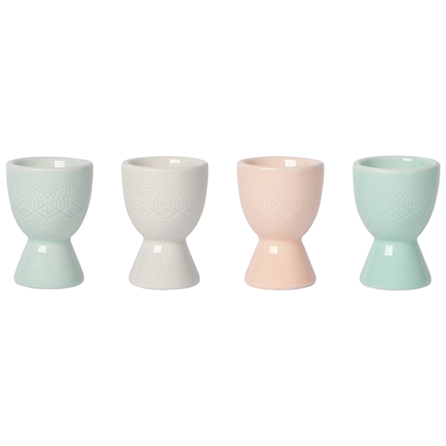 Egg Cups Adorn Assorted Set of 4