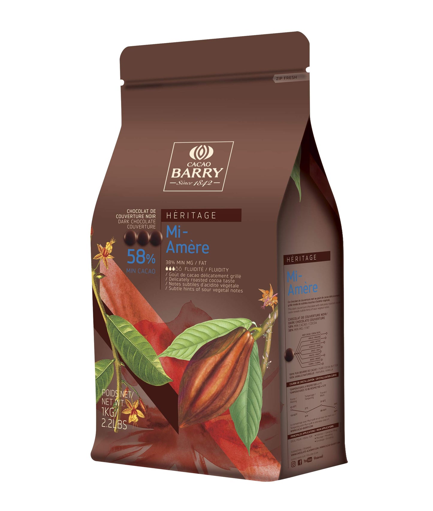 Load image into Gallery viewer, CacaoBarry Mi-Amere  58% - 5kg
