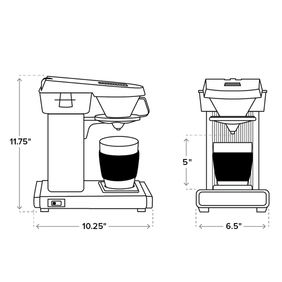 Technivorm MoccaMaster Cup One Silver