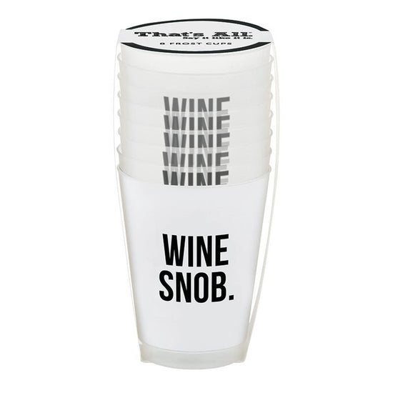Frost Cup - Wine Snob 8pk (40% off at checkout)