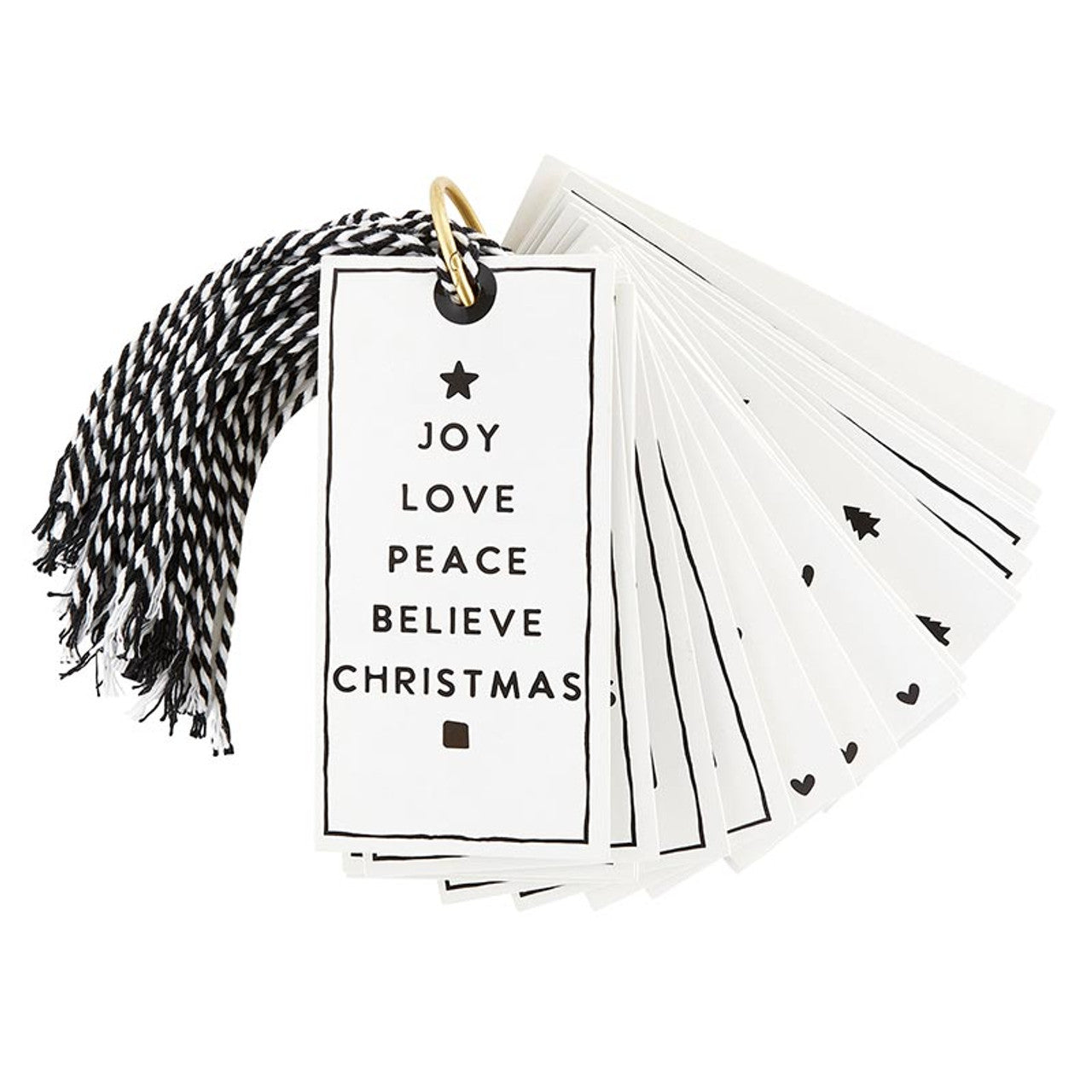 Gift Tag Book - Christmas Woodlands