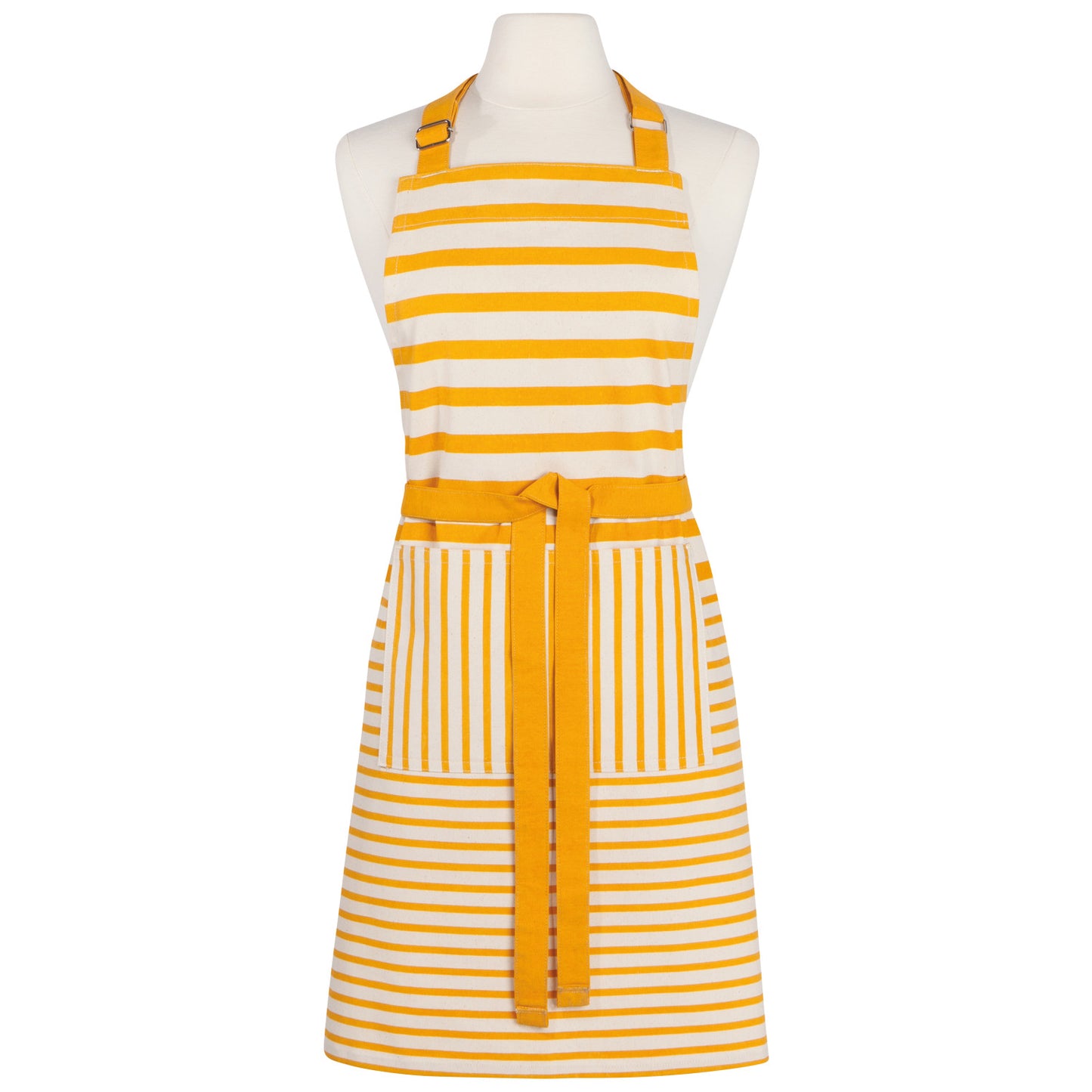 Chef Apron Awning Stripe Ochre