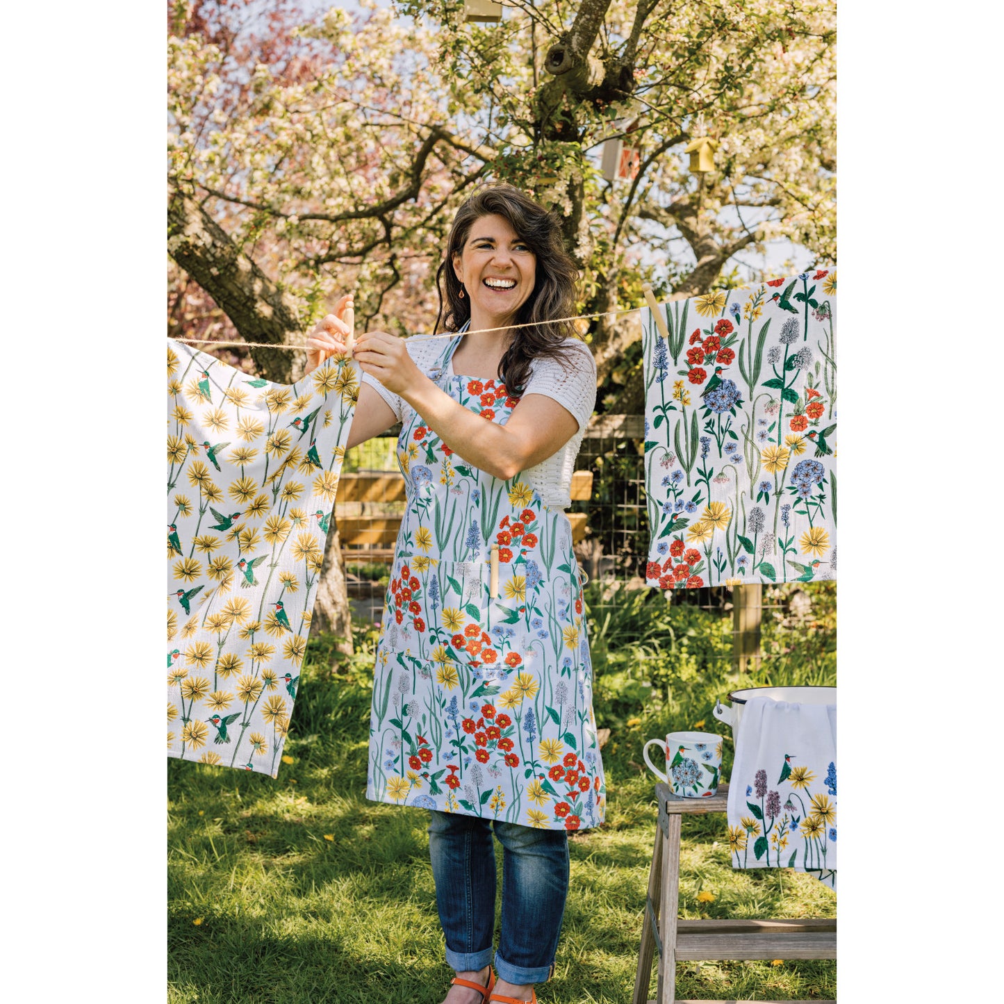 Apron - Chef -  Hummingbird
