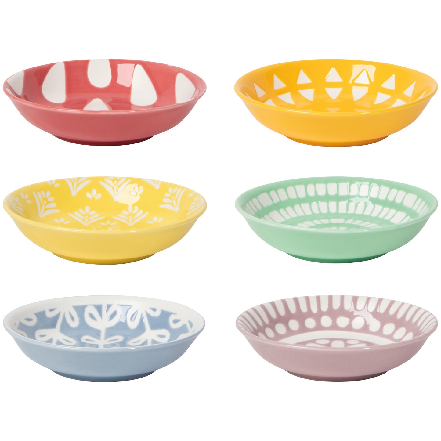 Pinch Bowl Set/6 - Dewdrops