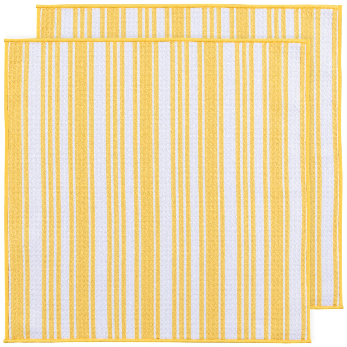 Recycled Microfibre Dishcloth Set/2 - Lemon