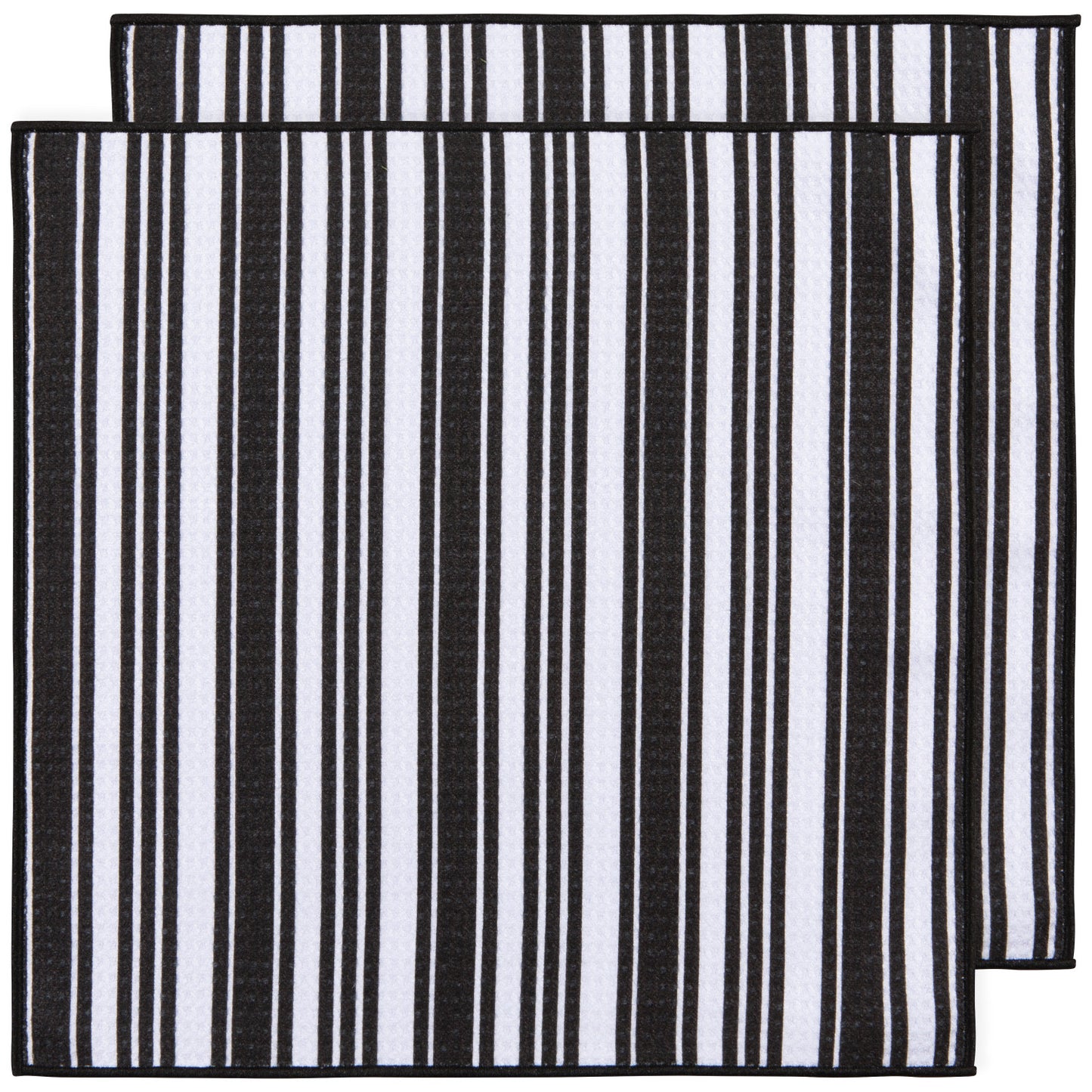Recycled Microfibre Dishcloth Set/2 - Black