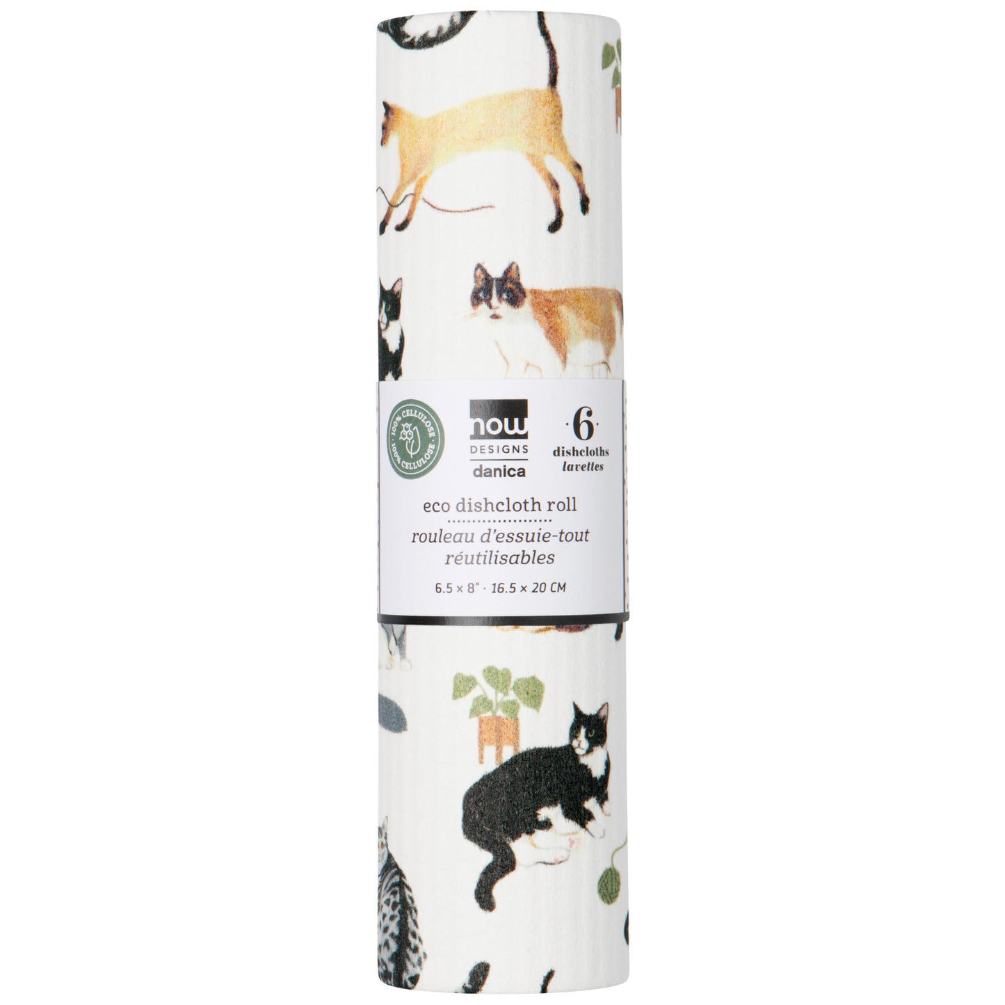 Countryside Eco Dishcloth Roll - Assorted Designs